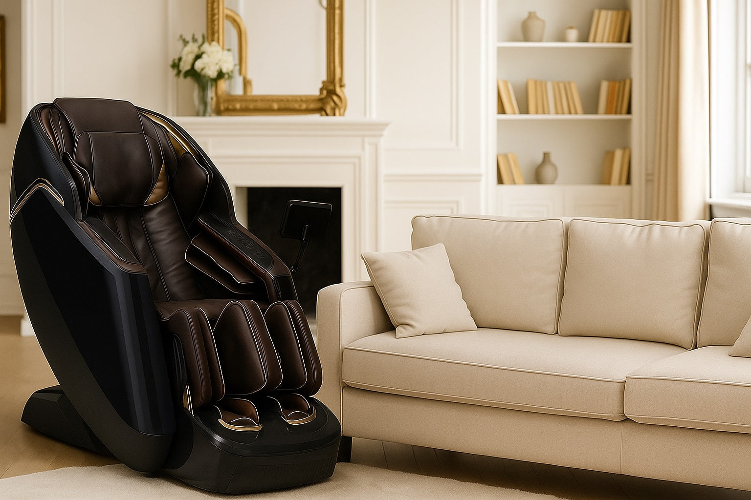 🛋️ អត្ថប្រយោជន៍សុខភាពពីការប្រើកៅអីម៉ាស្សាប្រចាំថ្ងៃ៖ ការកាត់បន្ថយស្ត្រេស ការកែលម្អសរីរាង្គ និងការលែងឈឺខ្នង