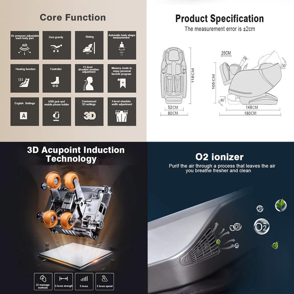 4D TITAN massage chair second image